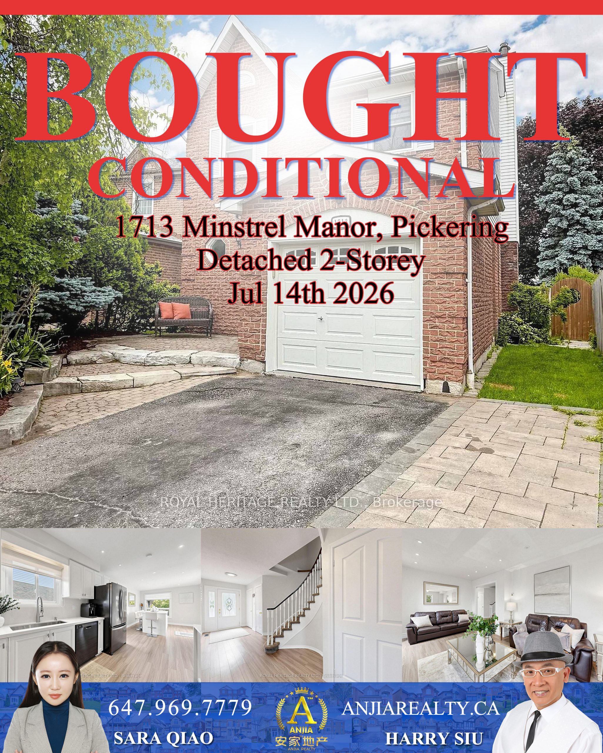 2026 sold home represented by Anjia Realty in Markham, York Region and the GTA - result 1