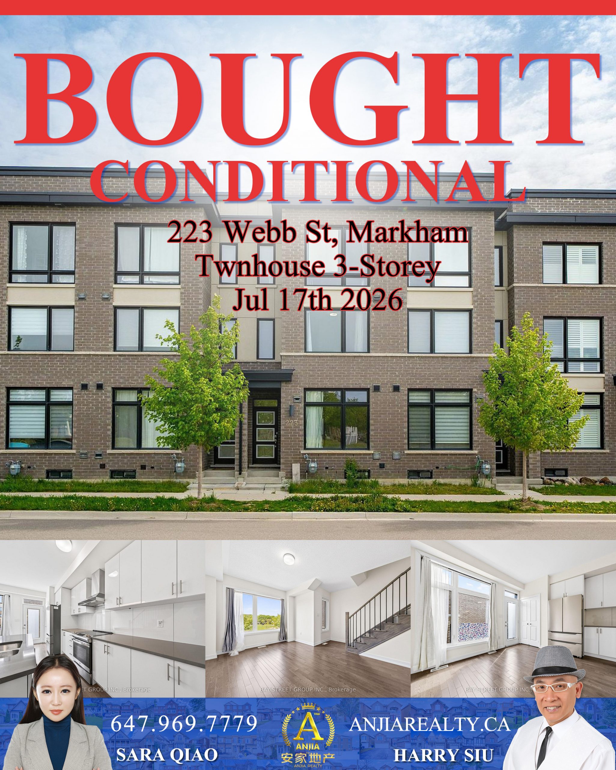 2026 sold home represented by Anjia Realty in Markham, York Region and the GTA - result 1