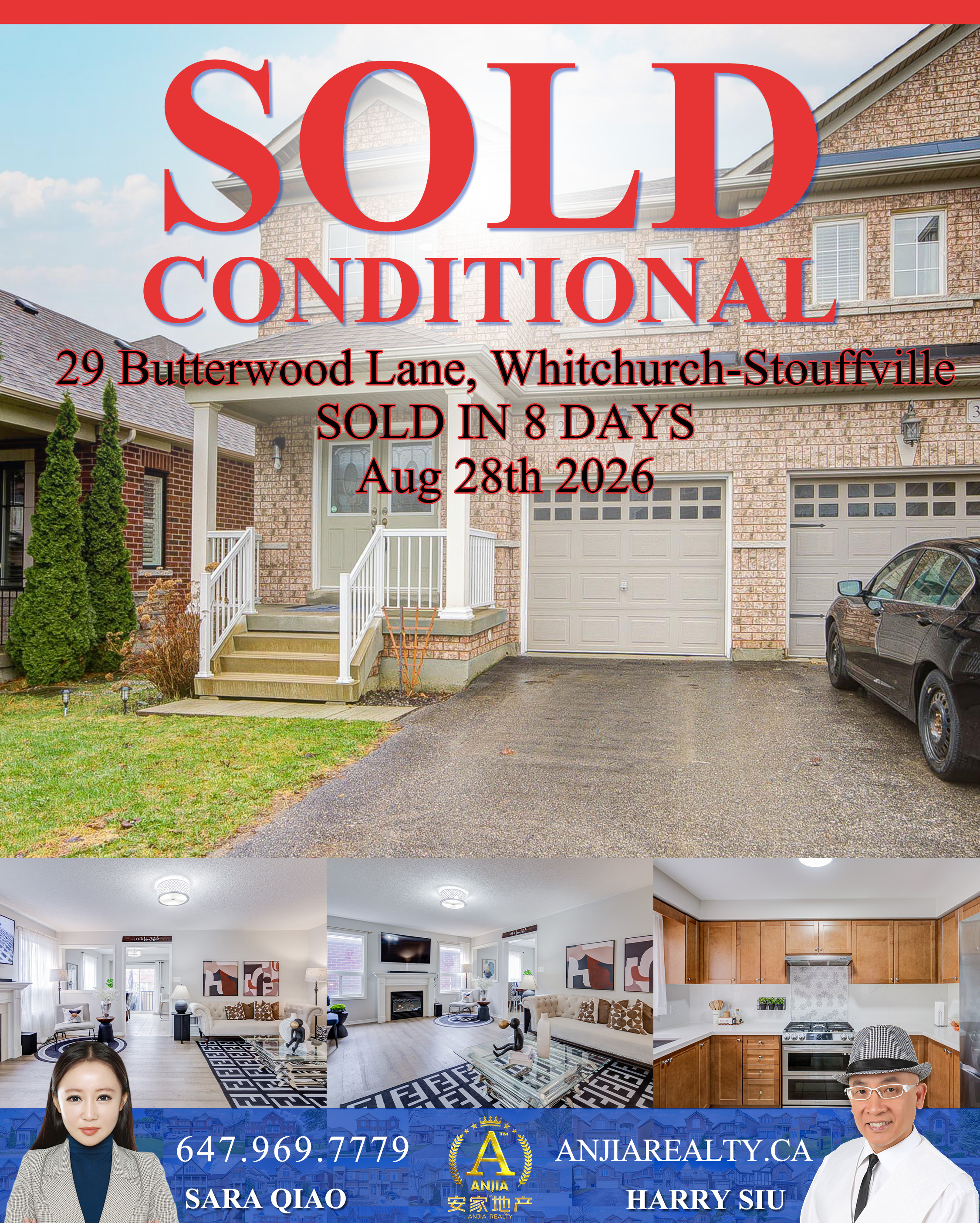 2026 transaction record: 29 Butterwood Lane, Whitchurch-Stouffville